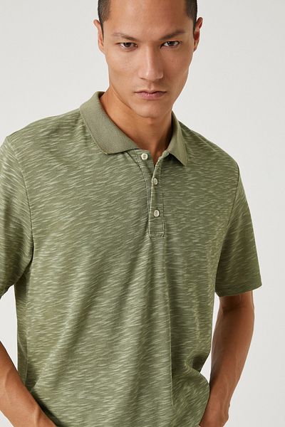 Koton Ανδρικό Πράσινο T-Shirt 2SAM10402MK