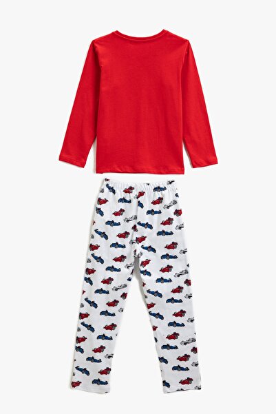 Koton Rotes Pyjama-Set für Jungen 3WKB20040TK