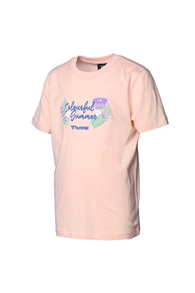 hummel με τύπωμα Πορτοκαλί μπλουζάκι για κορίτσια 911632-3601 Hmlakemı T-shırt S/s