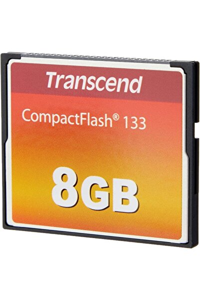Transcend 8gb, Compact Flash Card, Mlc, 133x Hafıza Kartı