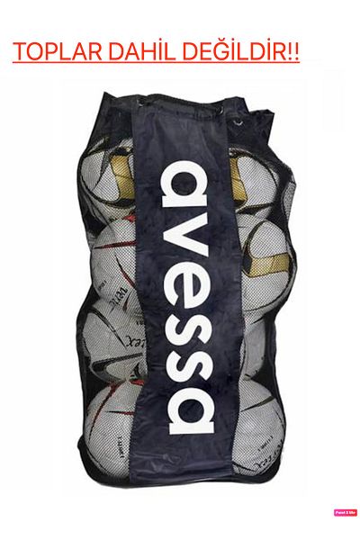 AVESSA Tç-18 Soccer Ball Bag 12 Pieces Ball Capacity Bag (Balls Not Included!)