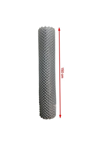 CİHAN TEL ÇİT Cihan Çit Galvanizli Örgü Tel Bahçe Çiti - 2,50 Mm Kalınlık 45x...