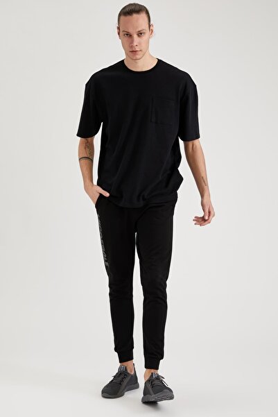 DeFacto Oversize Fit Crew Neck Basic T-Shirt