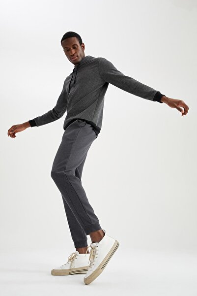 DeFacto Slim Fit Basic Jogger Eşofman Altı