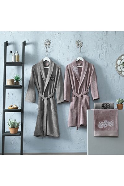 Taç Mıld Soft Bamboo A, 4'lü Set, Mürdüm