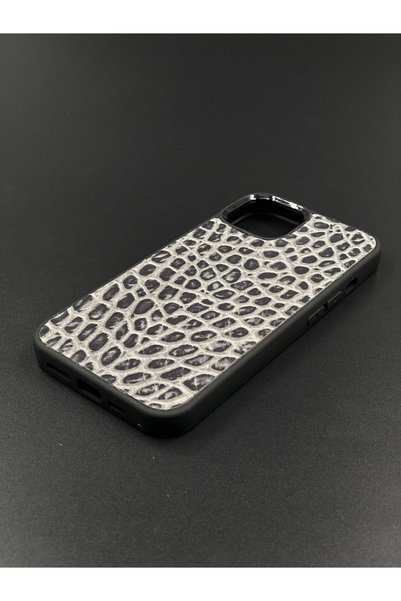 MAT Deri iPhone 13 Compatible Case Genuine Leather Phone Case