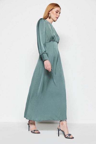 Trendyol Modest Abendkleid - Khaki - Shift