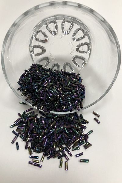 Hobigram Sortiment de mărgele Mărgele tubulare răsucite cu Janjan colorate 5 mm – Mărgele, Design elegant, Accesoriu pentru femei –