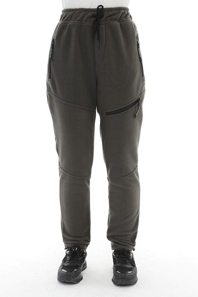 GHASSY CO. Ghassy Co Pantaloni tactici din fleece pentru exterior, cu buzunare, reglabili