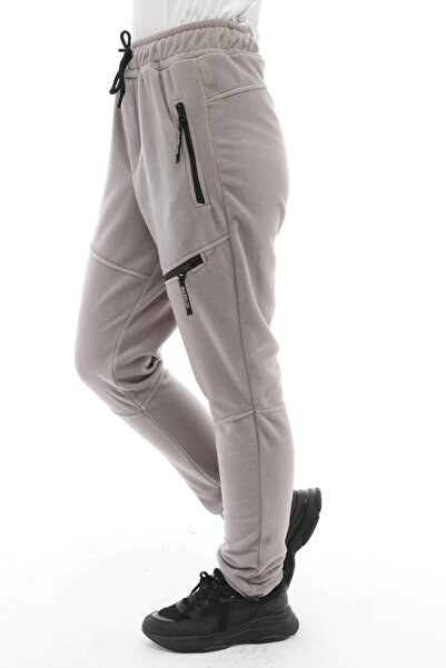 GHASSY CO. Ghassy Co Kadın Taktik Cepli Ayarlanabilir Paçalı Outdoor Polar Pantolon