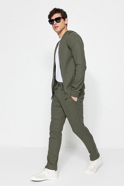 Trendyol Collection Trainingsanzug - Khaki - Regular Fit