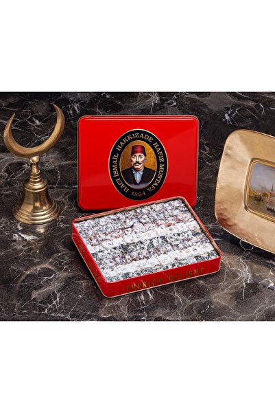 HAFIZ MUSTAFA 1864 Karışık Çifte Kavrulmuş Fıstıklı Lokum (1 Kg)