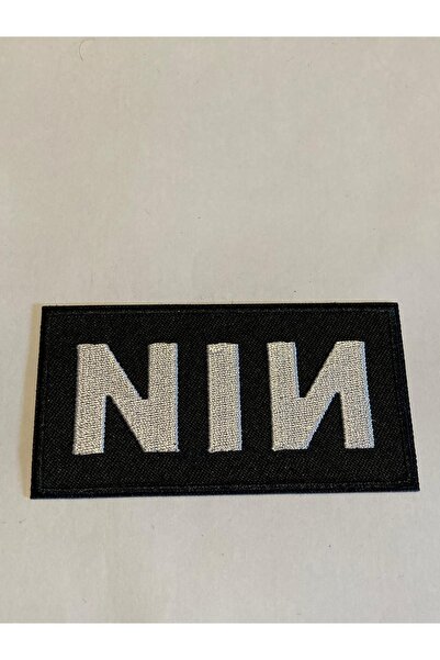 StüdyoÜmitTişört Nıne Inch Nıels Logo Patch-peci، مزيج، رقعة جينز