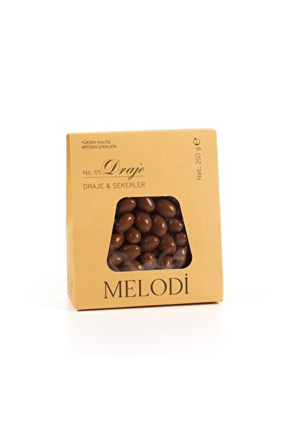 Melodi Çikolata Sütlü Çikolatalı Fıstık Draje 250g