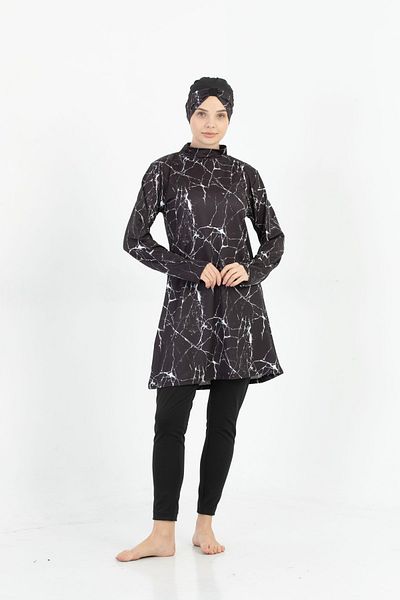 by İGP Fast Drying Hijab Swimsuit - Women's Full Covered Hijab
