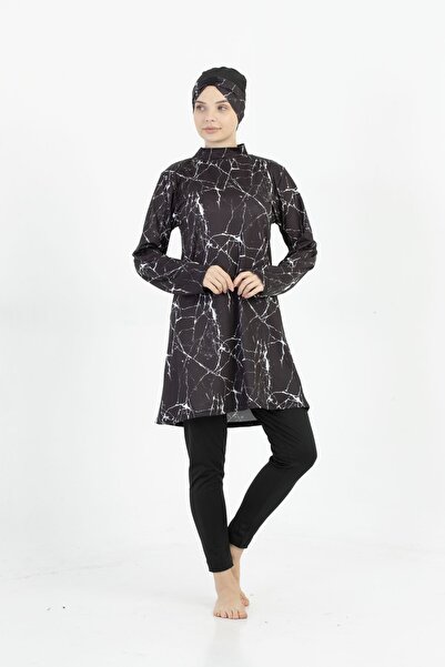 by İGP Fast Drying Hijab Swimsuit - Women's Full Covered Hijab