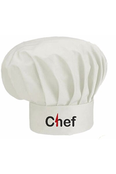 apr-10 قبعة الشيف المطرزة على شكل فطر، قبعة الشيف بنمط سكين الشيف