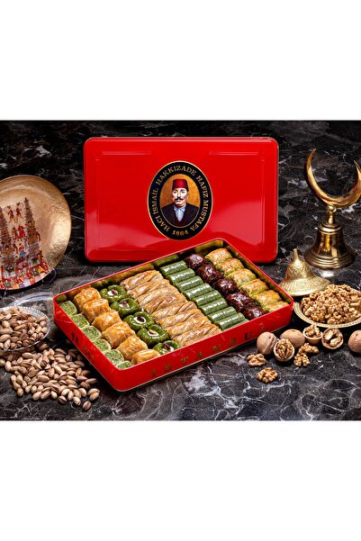 HAFIZ MUSTAFA 1864 Fıstıklı Cevizli Karışık Baklava (xl Kutu)