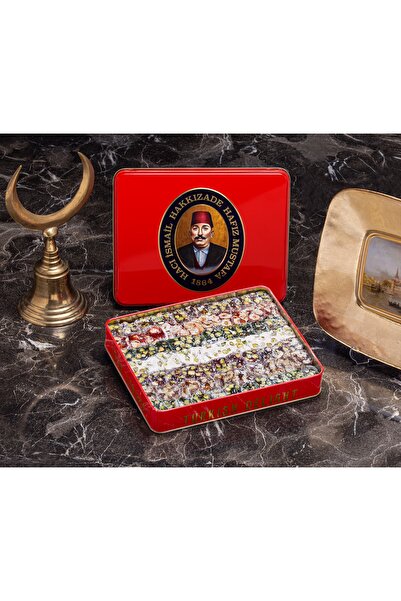 HAFIZ MUSTAFA 1864 Karışık Lokum Metal Kutu (1 KG)