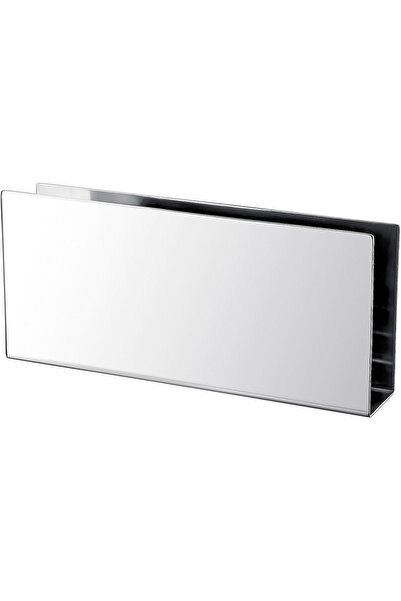 Biradlı Rectangular Single Steel Napkin Holder