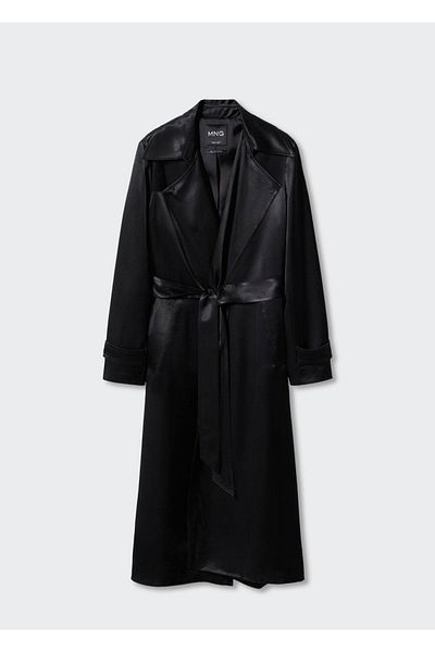 MANGO Woman Trench Coat - Stylish and Comfortable Design