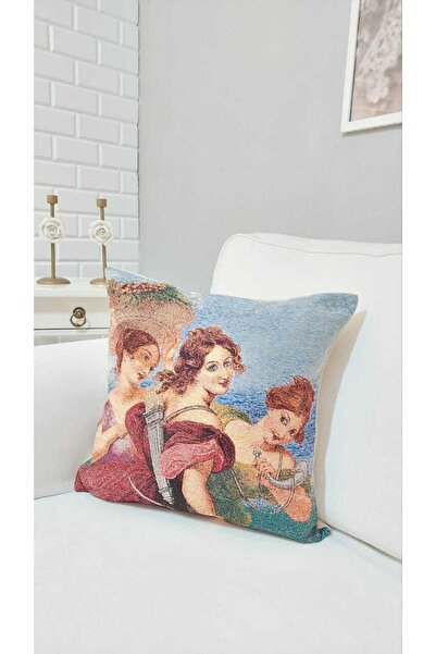 Dokuma Kumaş Goblen Yastık Kırlent Kılıfı Pillow