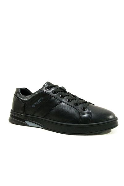 Dockers Black Lace-up Anatomical Comfort Men's Shoes