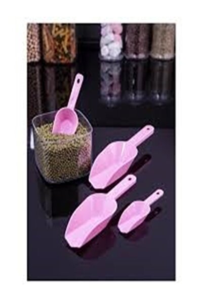 Allmart مجموعة من 4 قطع من مجرفة التوابل والمواد الغذائية والبقوليات