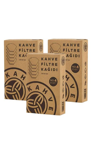 Kahve Dünyası Filter Coffee Paper 80 Pieces *3 Pieces