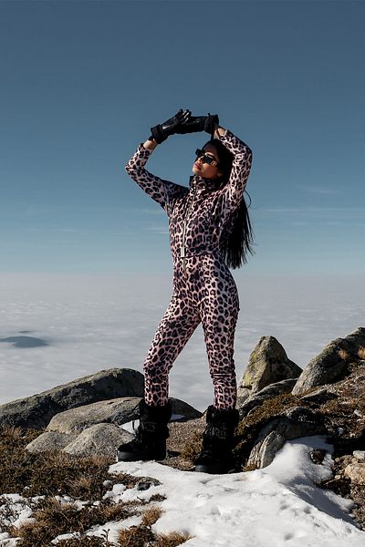 ELAF Leopardess Ski Jumpsuit