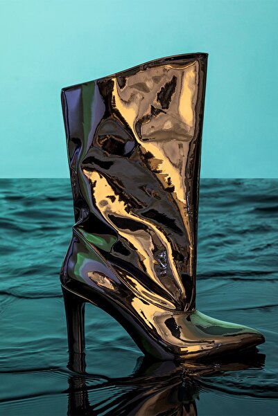 ALLSENCES Gold Boots