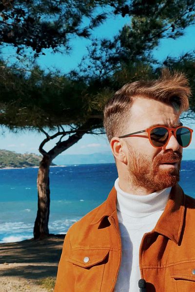 Focus On Erica Matte Mustard Sunglasses