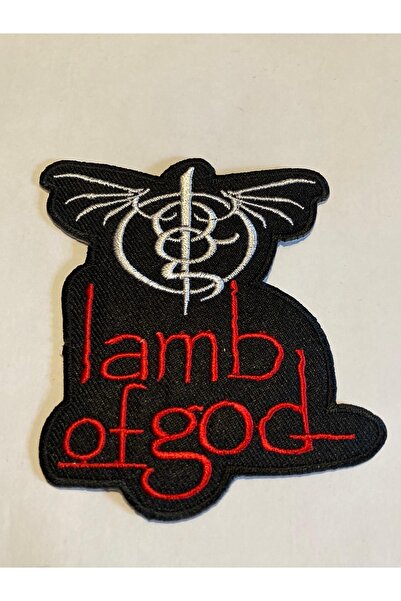 StüdyoÜmitTişört بطانة شعار Lamb Of God، بطانة، بطانة جينز