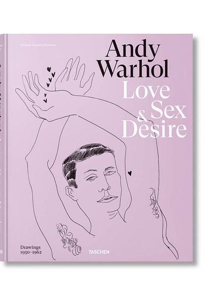 Taschen أندي وارهولالحب والجنس والرغبةالرسومات 1950–1962: إصدار Mehrsprachige