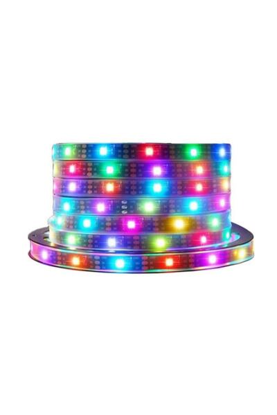 Hazar Led 5v Adreslenebilir Ws2812b Argb Pixel Şerit M:60 Led 1m Magic Led