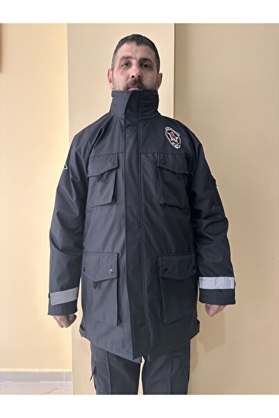 Erkek Yeni Yasa Kamu Personel Özel Güvenlik Kışlık Tekli Kaban