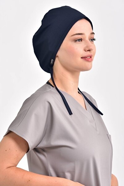 Owlet Medikal Koyu Lacivert Likralı Cerrahi Bone