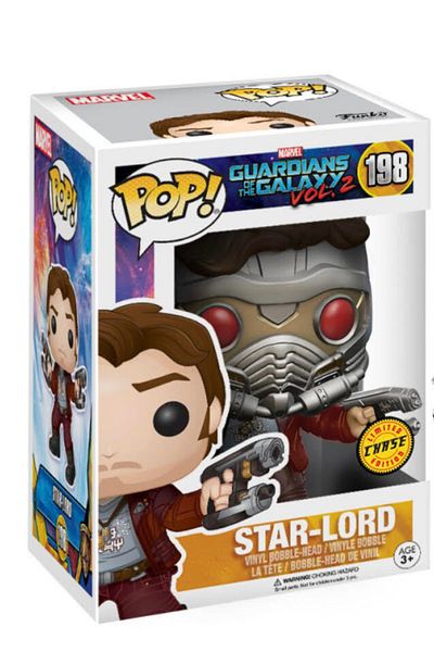 Funko مجسم مارفل جارديان أوف ذا جالاكسي 2 ستار لورد تشيس بوب 198