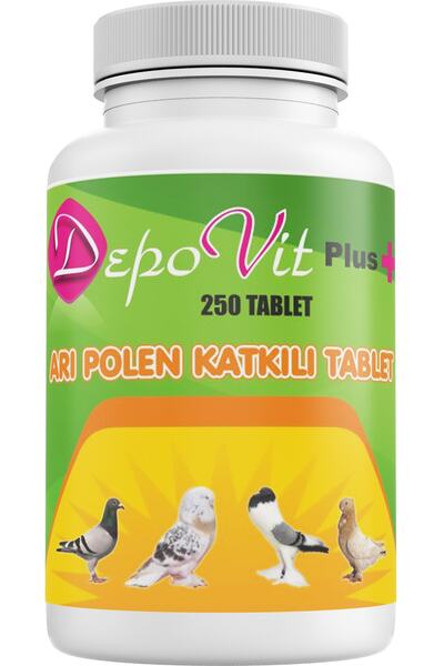 DEPOVİT Plus+ Arı Polen Katkılı Tablet 250 'li