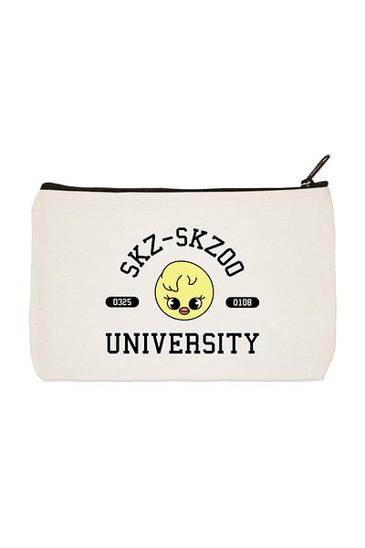 designedfy Clutch Stray Kids Felix Printed υφασμάτινη τσάντα μακιγιάζ, θήκη για στυλό, τσάντα συμπλέκτη