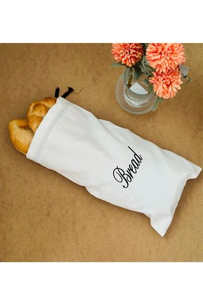 NT Handmade Healthy Cloth 40x25cm Bread Storage Bag Organizer Bread Bag For Kitchen Decoration Concept