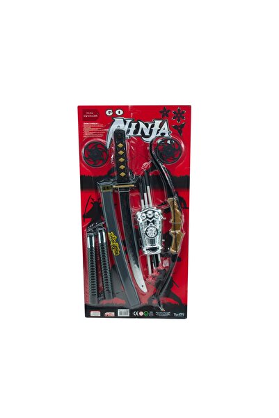 Erzi Ninja Seti Kılıc Süper Oyun Seti 9 Parça