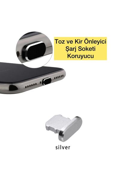 ucuzmi Iphone 14-13-12-11-13promax Toz Ve Kir Önleyici Şarj Soketi Koruyucu T...
