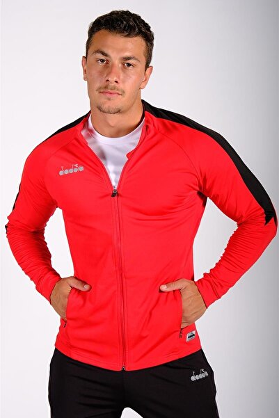 Diadora Mundial 21 Kamp Eşofmanı Tek Üst Kırmızı