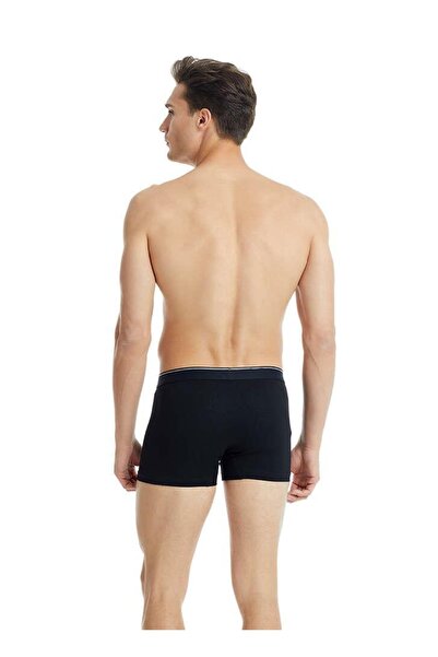 Blackspade Men's, Black, Short, Cotton 3-Piece Boxer Set