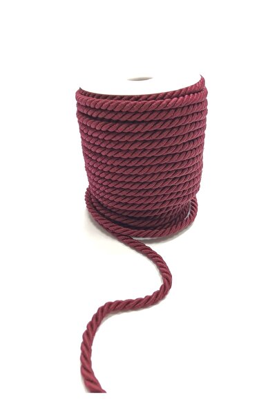 FdayAksesuar Halat Ip Kordon Ip Bordo Halat Ip Ölçü 0,8 Mm 1 Metre – Örgü Ipi