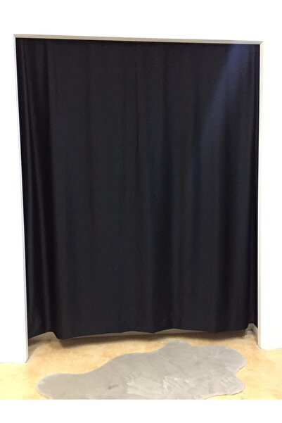 Taç Black Blackout Lightproof Blackout Curtain