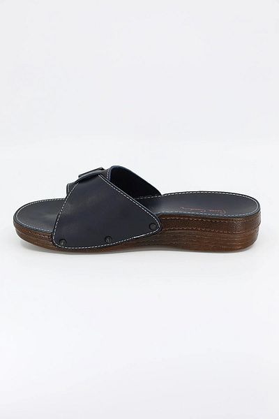 Pierre Cardin Double Buckle Orthopedic Women's Slippers