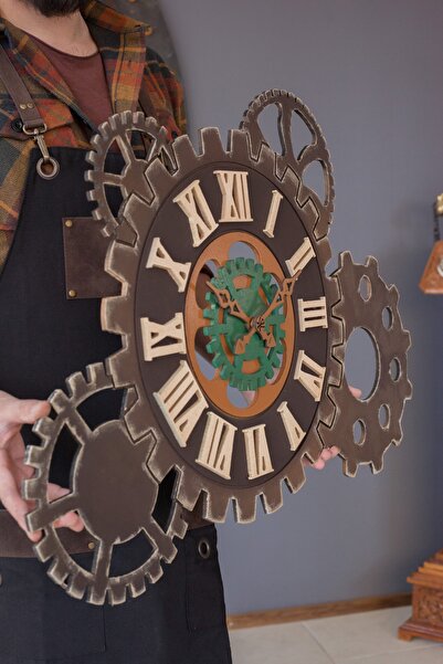 kohneclock Kohne Clock Old Impeller 85x55cm Duvar Saati