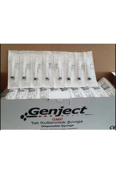 Genject 250 Pieces Medicine-set 5 ml 3p Injector